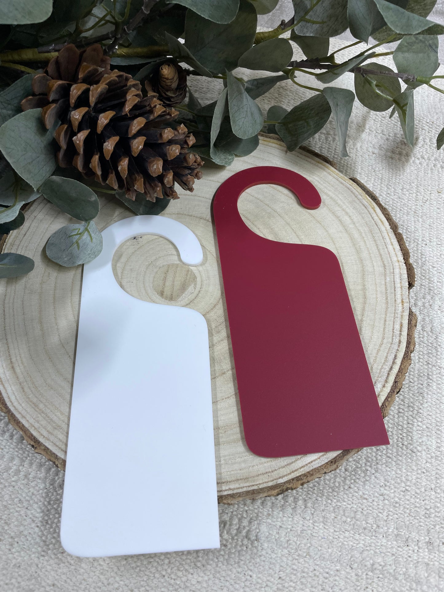 Blank Acrylic Door Hanger